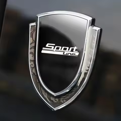 car stickers 3D metal accsesories auto accessory for bmw sportline luxuryline f20 f30 f31 f32 f33 f3