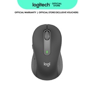 Logitech Signature M650 L Full Size Wireless Mouse - For Large Sized Hands, 2-Year Battery, Silent C