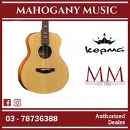 KEPMA FS36-EQ Elite Series 36 inch (3/4) Travel Solid Top Acoustic Guitar with AcoustiFex® K-11 Pick