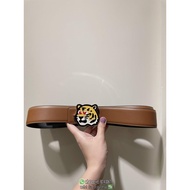 Louis LV men's reversible eyelet buckle belt leather waist strap full inclusion 4cm