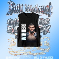 Hamzat Chimayev wins UFC 319 Adult Vest Sleeveless Comfortable To Wear Good Ventilation Round Neck C