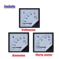6L2 Diesel Generator Voltmeter Ammeter Frequency Hertz Pointer Meter Digital Meter Panel 500A 400A 3