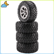 4Pcs 73mm Tire Tyre Wheel for  C14 C24 B24 B36 MN D90 MN-90 MN99S FY003 FY004 RC Car Upgrade Parts A