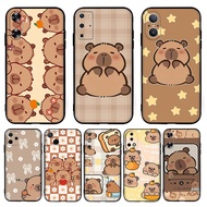 Mobile phone black case Capybara (Z-8) for Huawei Y9A Y5 Y6s Y6 Pro Y7 Y9 Prime