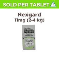 Nexgard & Nexgard Spectra per Tablet Anti Tick & Flea Chewable Treatment with FREE Sticker