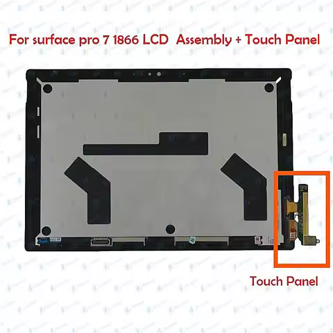 100% tested high quality For Microsoft Surface Pro 7 1866 LCD display touchscreen digitizer assembly