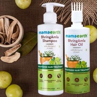 Mama earth แชมพู 250 ml+ออย250ml เซท 2 ขวด