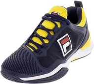 Fila Men SpeedServe Energized Tennis Shoes (Navy/Buttercup) 8 US