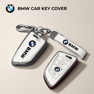 BMW Car Key Cover Leather Case Zinc Frame for BMW X1 sDrive18i, X1 sDrive20i M Sport,X3 G45 20 xDriv