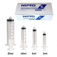 NIPRO SYRINGE 3mL,5mL,10mL (lure lock)