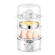 Hemisphere Three-Layer Multi-Function Egg Steamer Household Stainless Steel Timing Egg Cooker Breakfast Machine Gift One