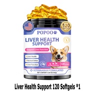 Popoo Probiotic for Dogs Gut Health Dog Digestive Care Probiotic Supplement Dog Vitamin Supplement H