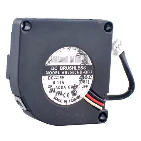 AB3505HB-QB3 3.5cm 35mm blower fan 35x35x6mm DC5V 0.11A 3pin Micro cooling fan for router projectors