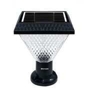 N2N_fashion RACER โคมไฟหัวเสาโซลาร์เซลล์ แอลอีดี 40 วัตต์ รุ่น RGB MILANO 4 IP65 3แสง+RGB ปังสุด