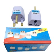 Travel Conversion Plug Adapter UK Adapter Portable Plug Sockets 3 Pin Plug new