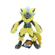 32cm Zeraora plush Electric cat beast system quality Swing posture toys cute doll for friend Holiday