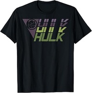 Avengers The Hulk Stacked Text Logo T-Shirt