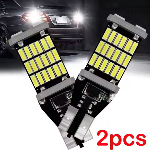 2pcs W16W 921 912 T15 Super Bright 1200LM LED Reversing Bulbs Super Bright White LED Bulb For Car Ba