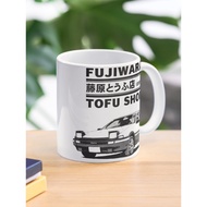 Fujiwara Tofu Shop Manga Coffee Mug AE86 Initial D
