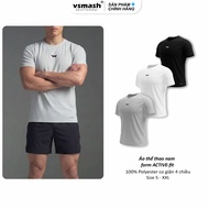 Vsmash Sportswear Form ACTIVE-FIT Men's Gym Sports Shirt Slim FIT, Cool Material, 4-Way Stretch Swea