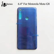 6.4" For Motorola Moto G8 XT2045  Back Battery Cover Door Housing case Rear Cover parts