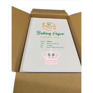 [ RIM = 500 LBR] Baking Paper 40x60cm BEST FRESH CHEFFY Baking Paper 40CM X 60M 1 RIM - 500 SHEETS B