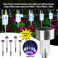 HOMIEE Solar Led Abs Tube Lawn Ground Lighting Luminaria Pelita Lampu Raya Garden Outdoor Jualan Mur