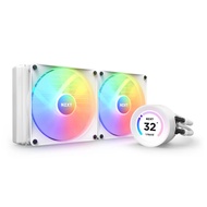 Kraken Elite 280 RGB - RL-KR28E-W1 - 280mm AIO CPU Liquid Cooler - Customizable 2.36" LCD Display fo