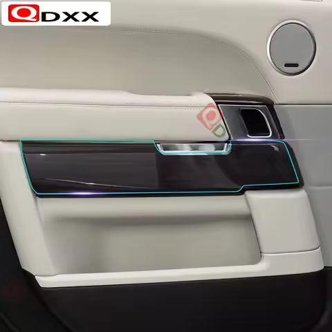 Transparent TPU Film Console Panel Protective Vinyl Wrap Sticker for Land Rover Range Rover LWB 2013
