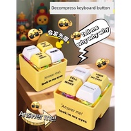 keyboard keychain keychain keyboard Jawab saya Sebutan butang Petikan papan kekunci mainan baru Gant