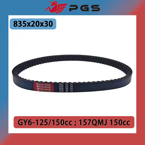 Drive Belt 835x20x30 For GY6 125 150cc ATV Quad Go Kart Vento Verucci Moped Scooter Parts 157QMJ 150