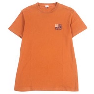 LOEWE H526Y22J26 100%純棉Anagram刺繡短袖T卹，棕色，ブラウン，正品，男士，成色極佳。