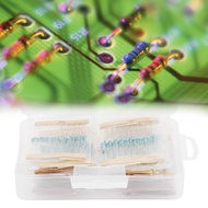 Nearbuy 525Pcs 17 Values Resistors 1/4W 0 Ohm-1M Ohm Resistor Kit Metal Film Set