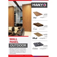 FLUTED PANEL / WPC WALL PANEL 145cm  - HANYO