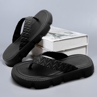 FENTINA Sandal Platform Wanita Sandal Olahraga Kasual Sepatu Flat Tinggi Sandal Matsuke Thick Sole d