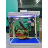 SOBO Mini Aquarium Set T-240F T-290F pam filter Led Light lamp Lampu GUPY GOLDFISH GUPPY neon T240F 
