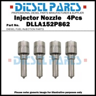 4x Diesel Fuel Injector Nozzle Tips DLLA152P862 for ISUZU D-MAX 3.0DT 4JJ1 8980116043 8980116045 897