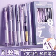 Berlatih Pen Ins Nilai Tinggi Pelajar Khas Dakwat Cepat Kering Pen Boleh Tarik Hitam ST Tip Gel Pen