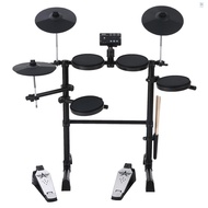 FLS Electric Drum Set 8 Piece Electronic Drum Kit for Adult Beginner with 144 Sounds Hi-Hat Pedals and USB MIDI Connection Holiday Birthday Gifts