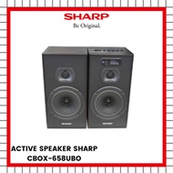 ACTIVE SPEAKER SHARP CBOX-658UBO / SPEAKER AKTIF SHARP