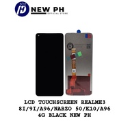 LCD LCD TOUCHSCREEN RE4LM 8I / 9I / A96 / NARZO 50 / K10 / A96 4G Black _New PH