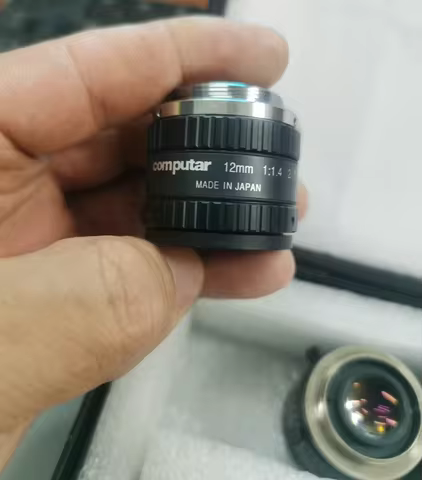 In good condition Computar Industrial Lens M1214-MP2 M1214-MP2 12mm F1.4 2/3 M1614-MP2 16mm F1.4 2/3