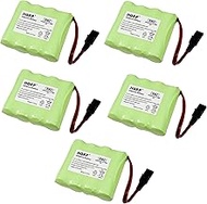 HQRP 5-Pack 6V Battery Compatible with Stanley VPDBB 1003 DRY0048 4AA-9403 53DX92 Hotel Door Lock
