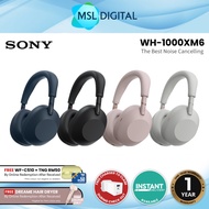 Sony WH-1000XM6 Noise-Canceling Wireless Over-Ear Headphones WH1000XM6 / 1000XM6