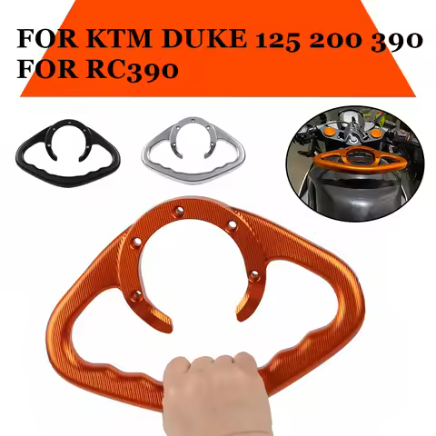 Motorcycle Fuel Tank Armrest Handle Rear Passenger Handle Grip Grab Bar For KTM DUKE 390 125 200 DUK