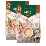 MuZ 3in1 Taiwan Tea Mix 25g. x 15 Sachets (2 Packs) Taiwanese Milk Ready-To-Use Powder