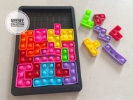 Mainan Pop It murah/ mainan tetris pop it/ mainan puzzle