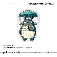 Cute Totoro Rain Sticker | Waterproof Stickers | PrimusPrints