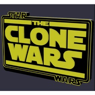 STAR WARS: THE CLONE WARS 3D Logo Or Fridge Magnet
