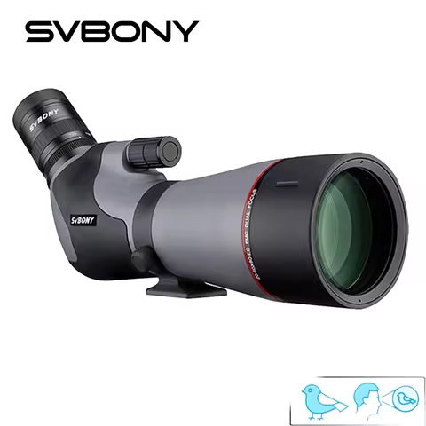 Svbony SV46P ED 20-60x80 Spotting Scope Photography Kit Telescope Dual Focus IPX7 Waterproof fogproo